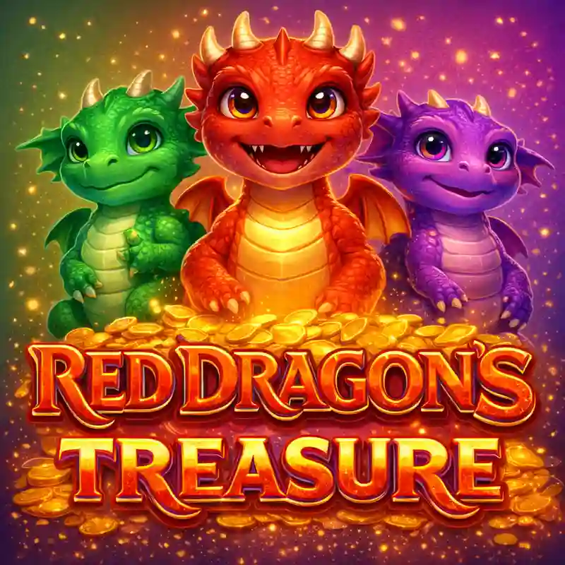 Red Dragon’s Treasure slot game interface